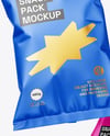 Matte Snack Bags Mockup