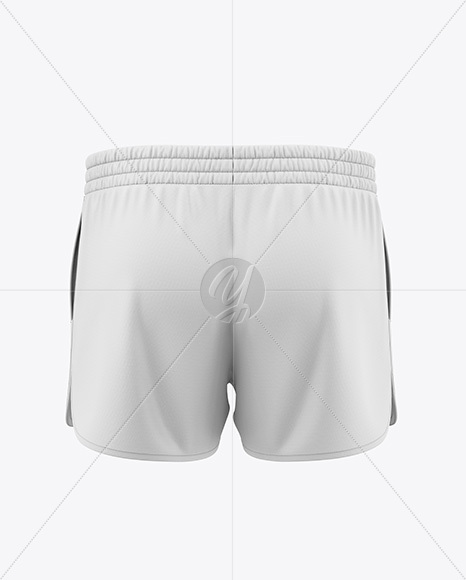 Men's Shorts Mockup - Back View