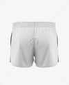 Men's Shorts Mockup - Back View