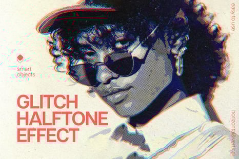 Anaglyph Halftone Photo Effect - Add-Ons