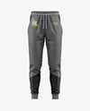 Heather Men’s Pants Mockup - Front View