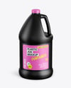 1 Gallon Plastic Jug Mockup