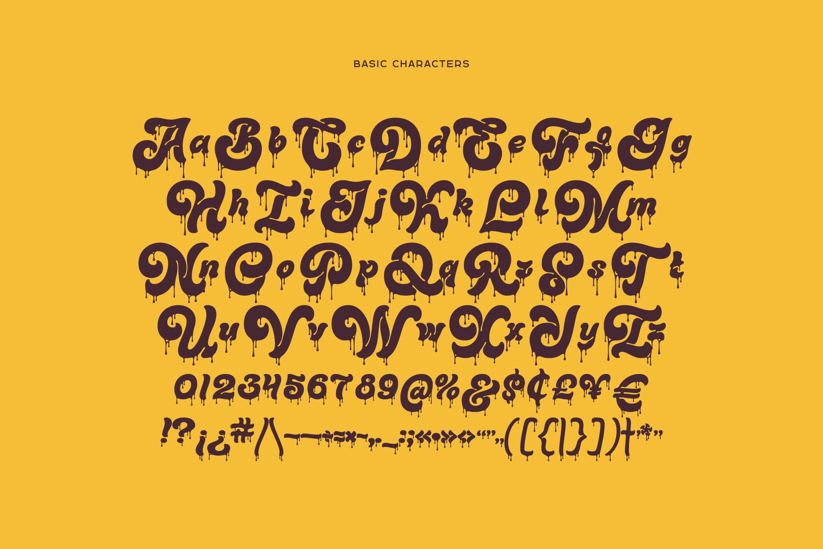 Milley Honey — Sweet Melting Font