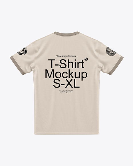 Crew Neck T-Shirt Mockup
