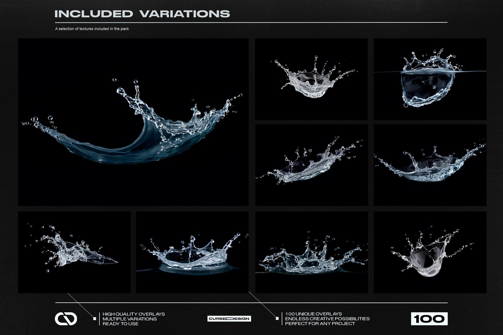 Water Splash Overlays