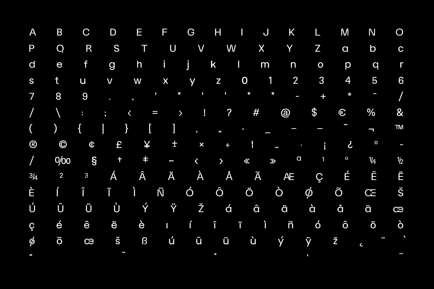 Lorent Display Typeface