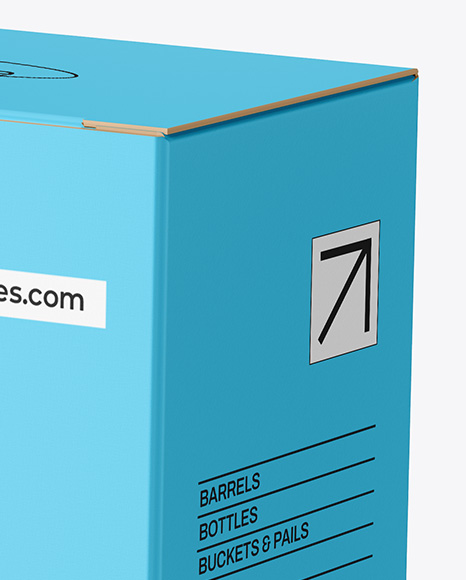 Paper Box Mockup