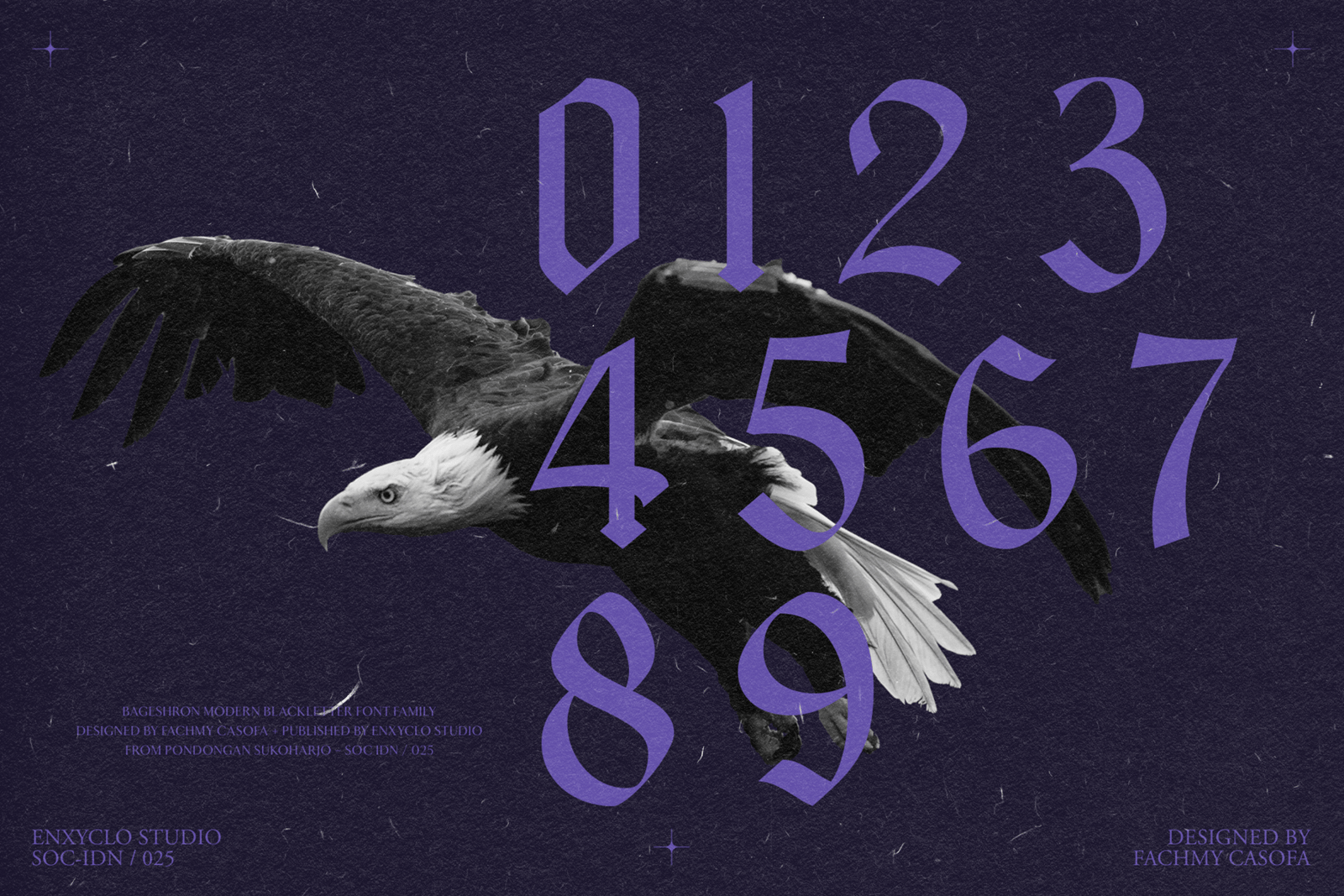 Bageshron Blackletter Font Family