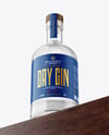 Dry Gin Bottle Mockup