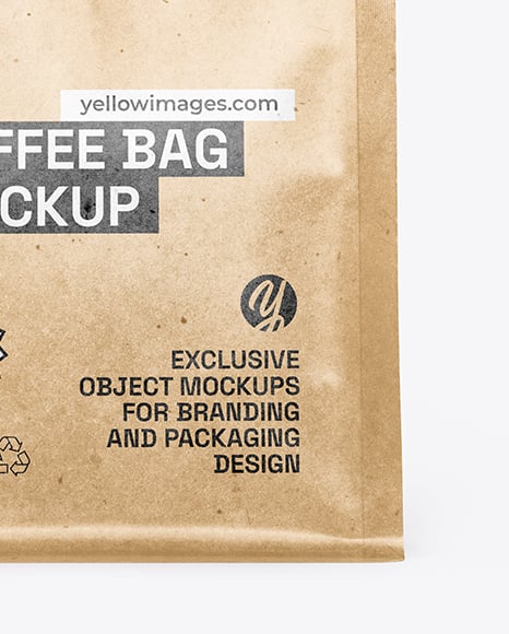 Kraft Coffee Package Mockup