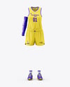 Women's Basketball Kit Mockup - Front View