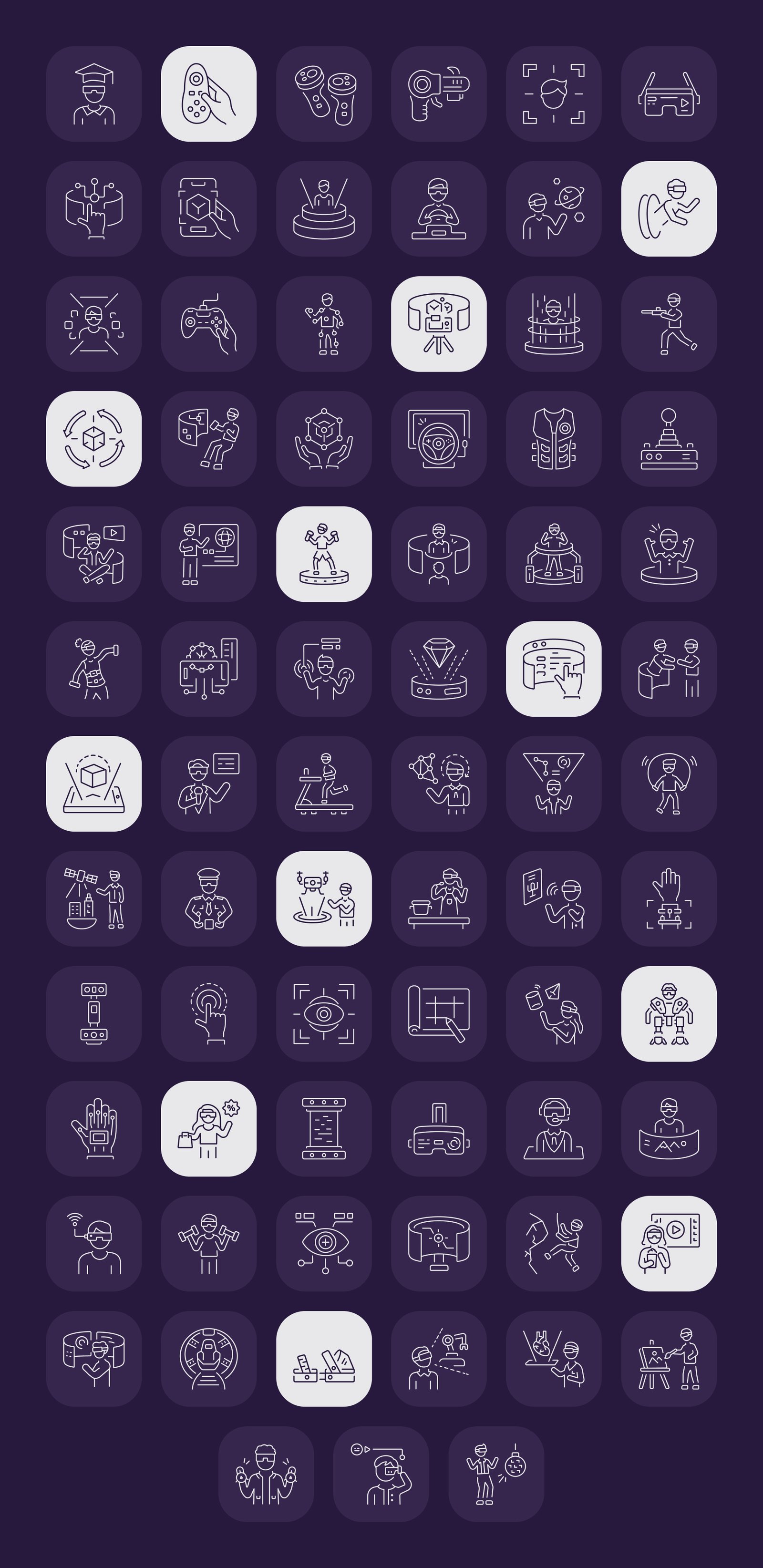 VR Icon Art Set