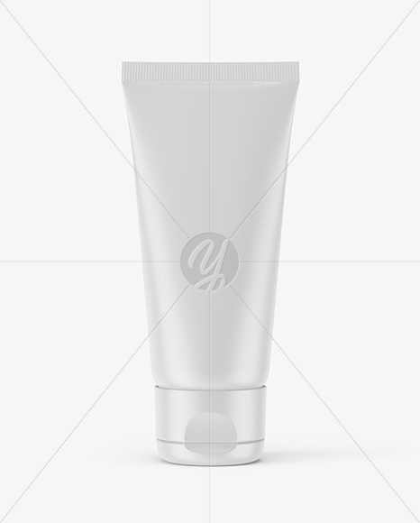 Matte Cosmetic Tube Mockup