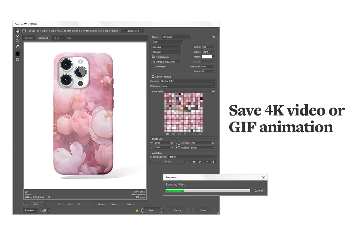 iPhone 16 Pro &amp; 16 Pro Max Case Animated Mockups