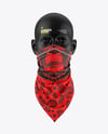 Neck Gaiter Mockup - Front View