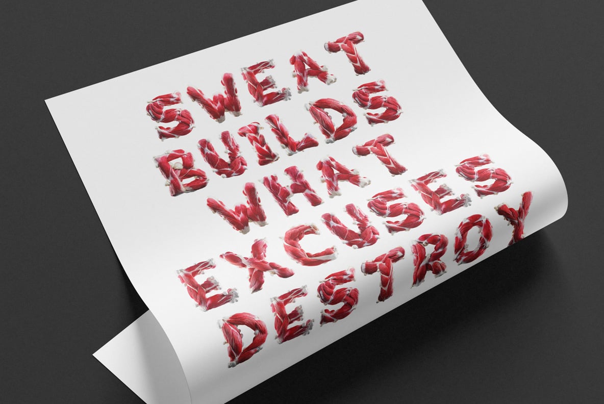 Muscles Font