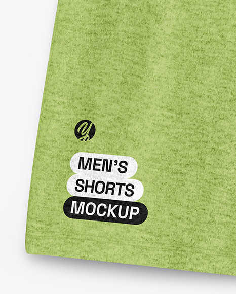 Heather Shorts Mockup