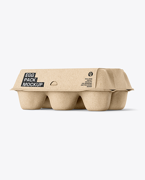 Egg Carton Packaging Mockup - Milk carton mockup