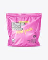 Glossy Stand-Up Pouch Mockup