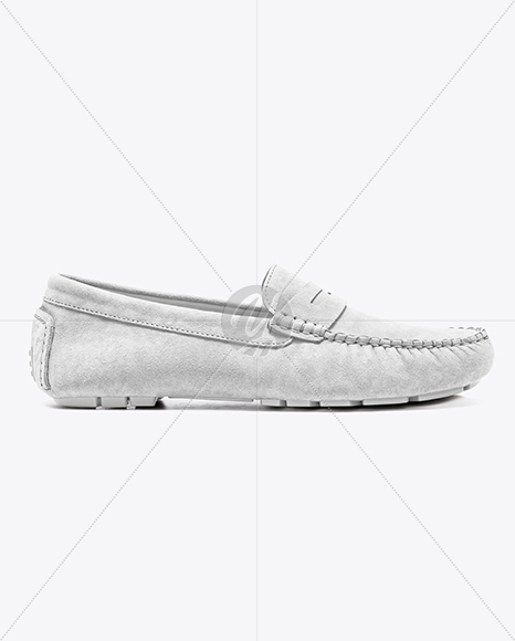Suede Moccasin Mockup