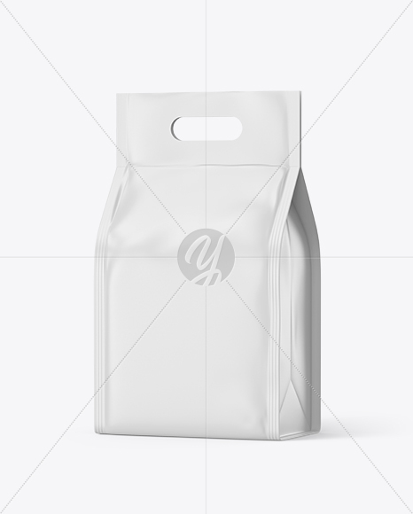Coffee Bag Mockup – Half Side View