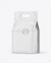 Coffee Bag Mockup – Half Side View