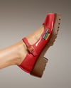 Mary Janes on Woman's Legs Mockup