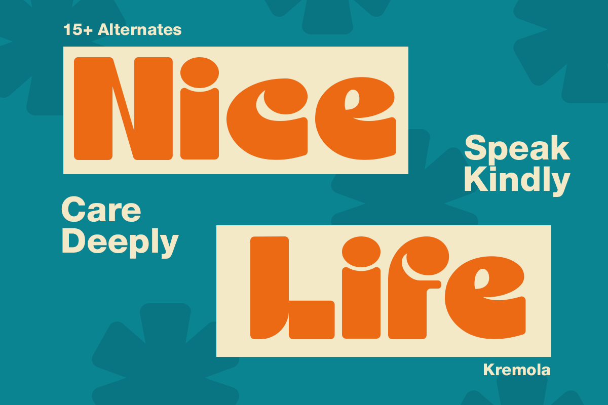 Kremola - Display Sans Font