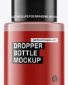 30ml Matte Dropper Bottle Mockup