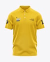 Men's Casual Polo Shirt Mockup