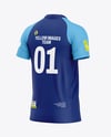 Soccer Jersey Mockup - Half Side View