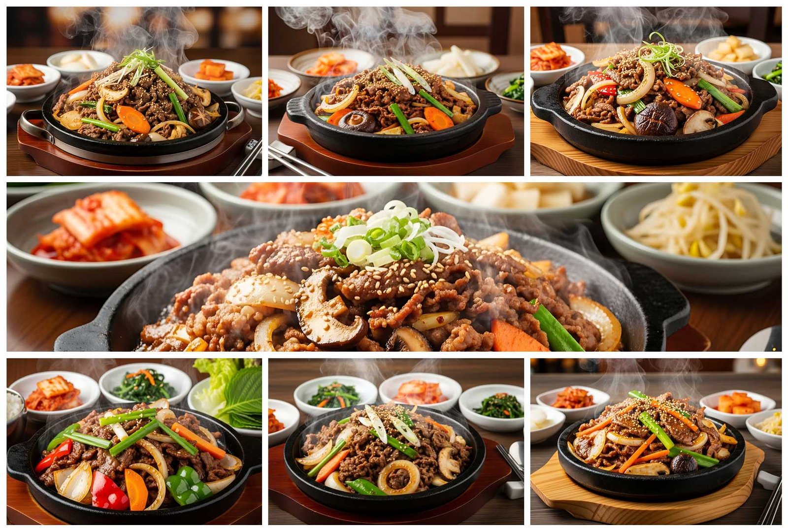 56 Bulgogi Stock Photos for Authentic Korean Food and Menu Design