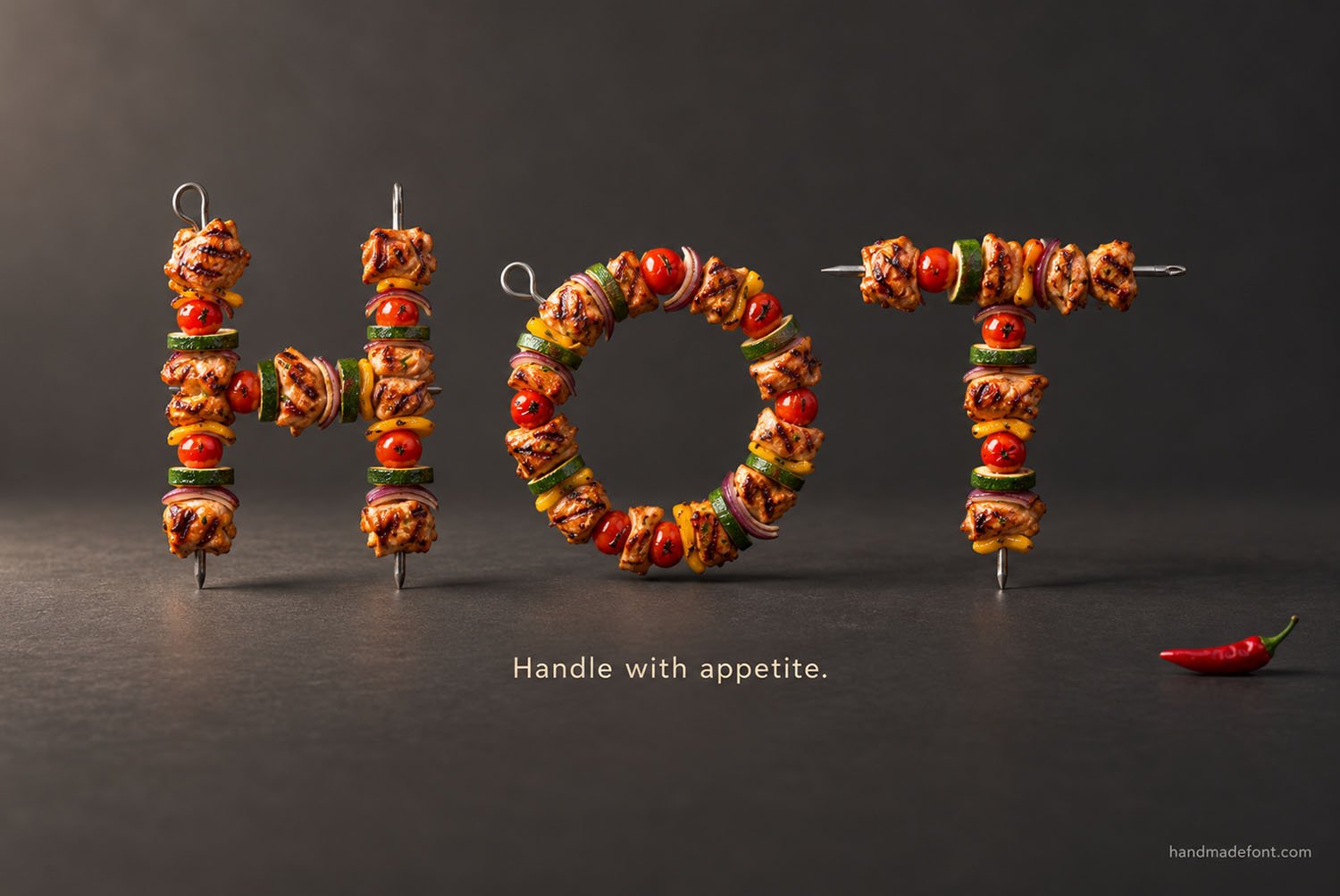 BBQ Skewer Font