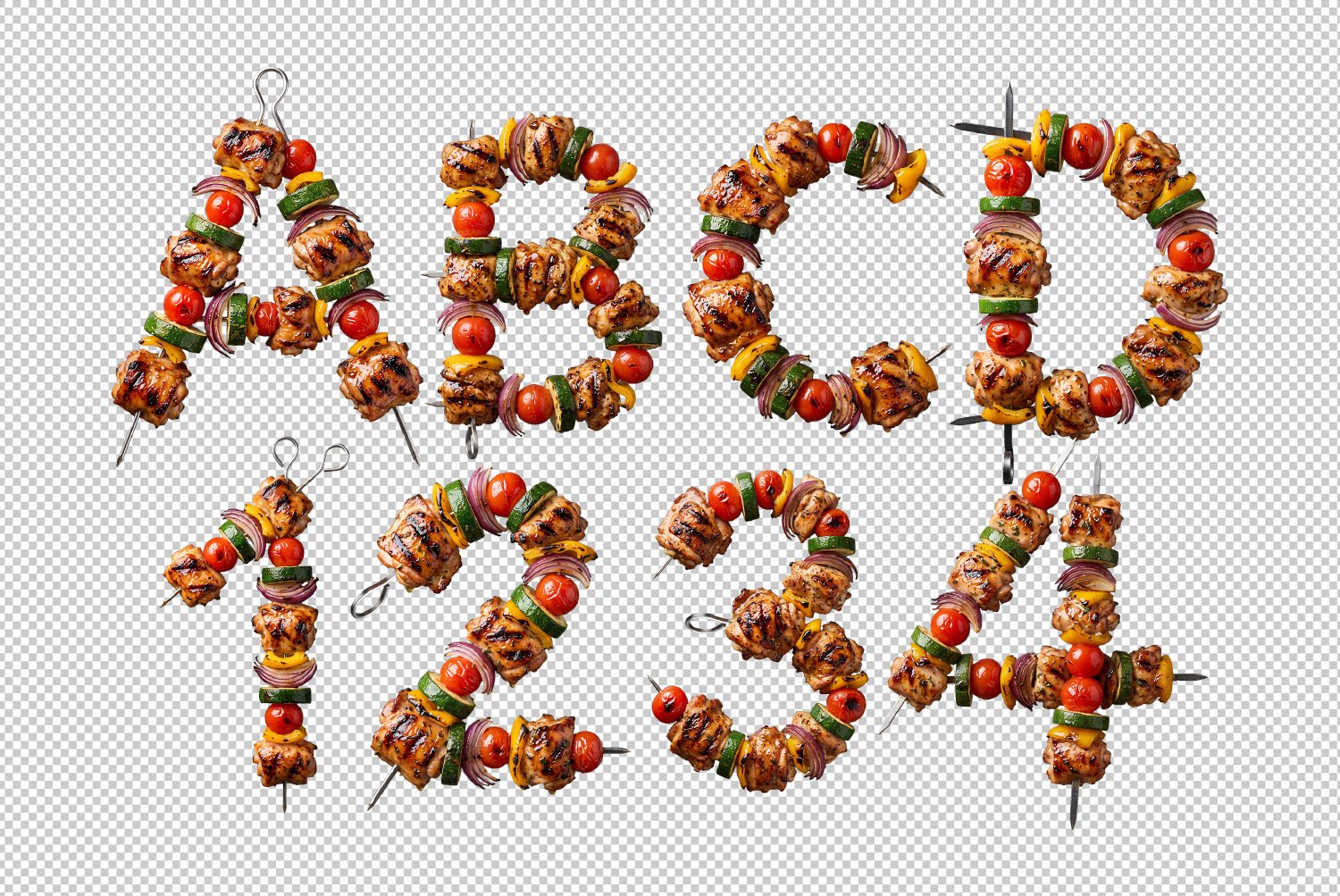 BBQ Skewer Font