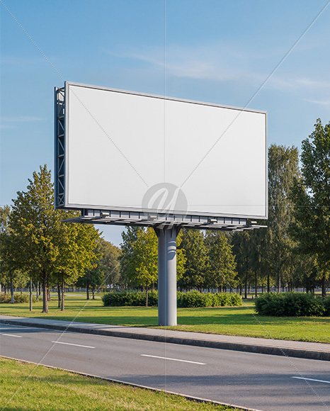 Outdoor Billboard Mockup