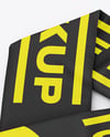 Fan Scarf Mockup - Half Side View