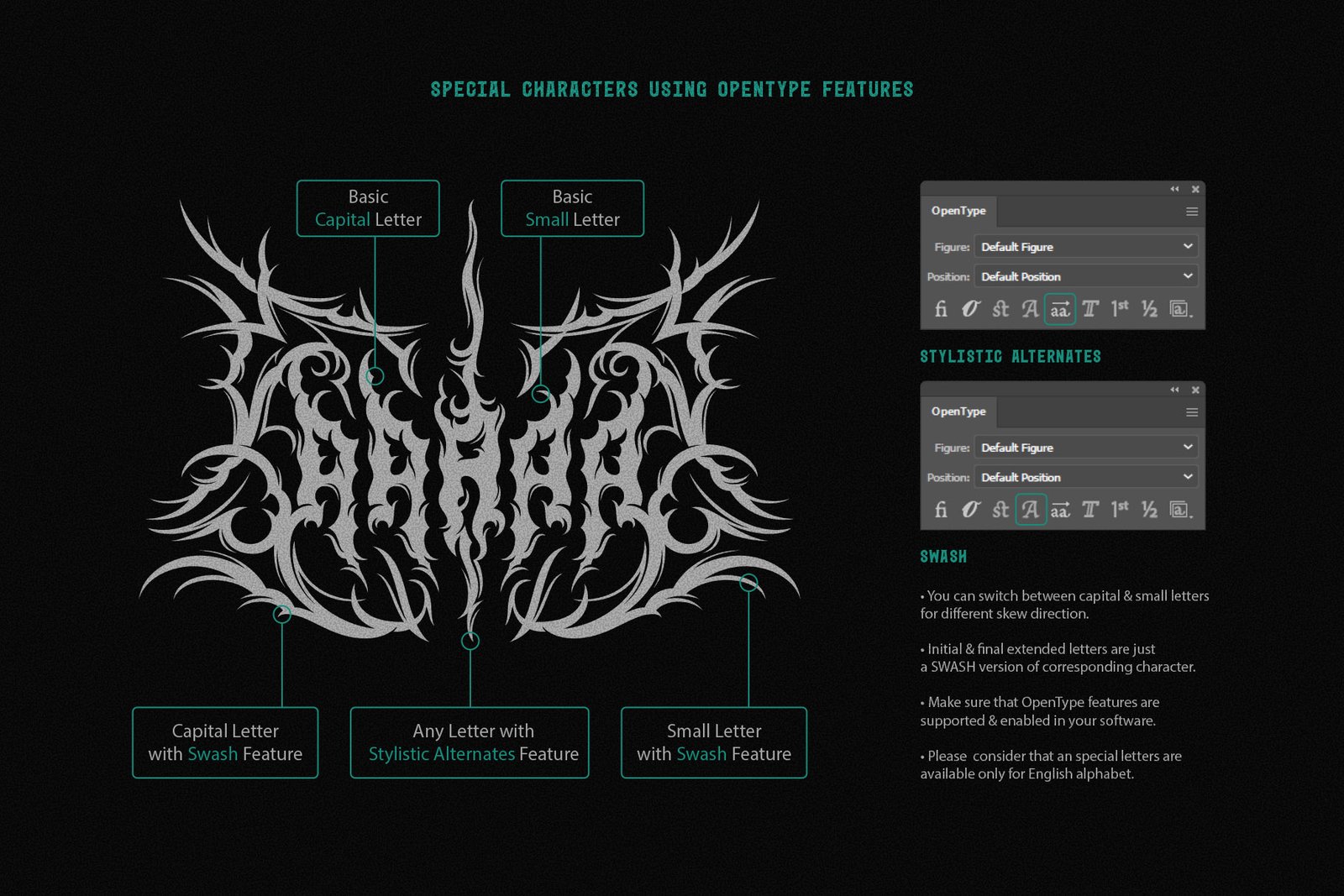 Darkwound - Hardcore Font