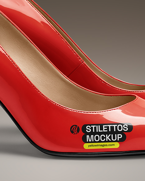 Pair of Pumps Mockup