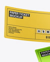 Two Tickets Mockup