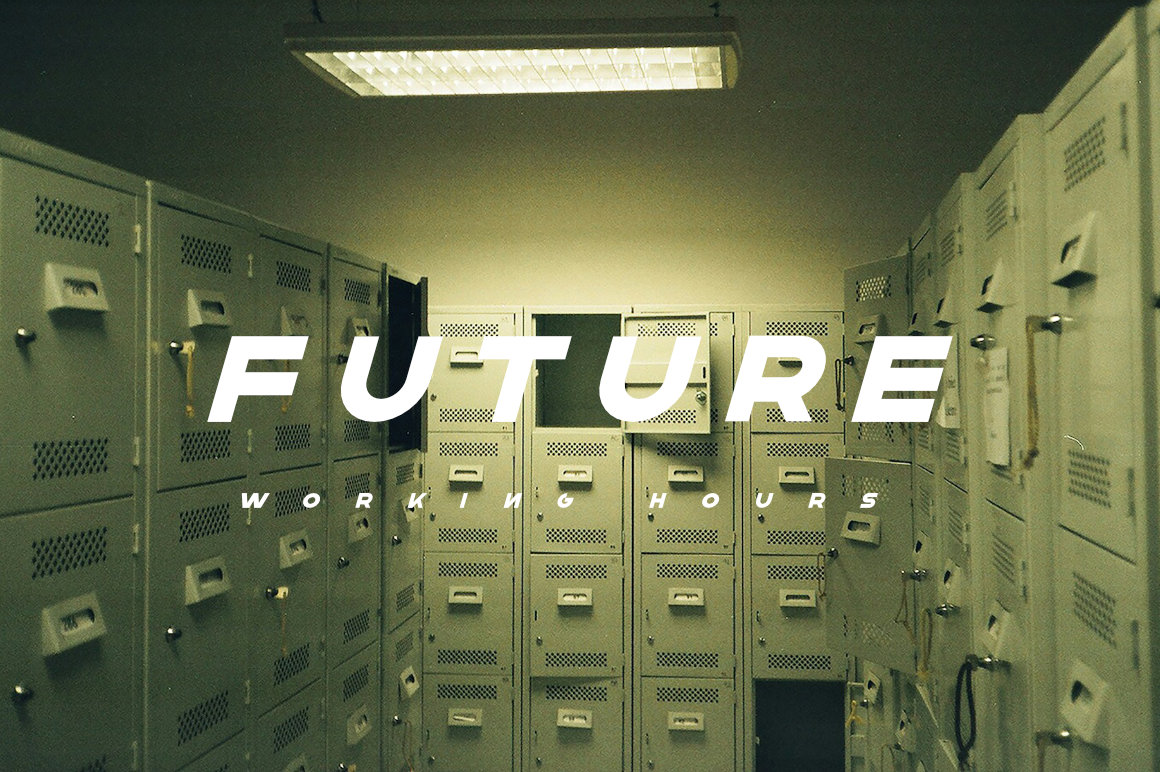 Fear Logo Italic Font