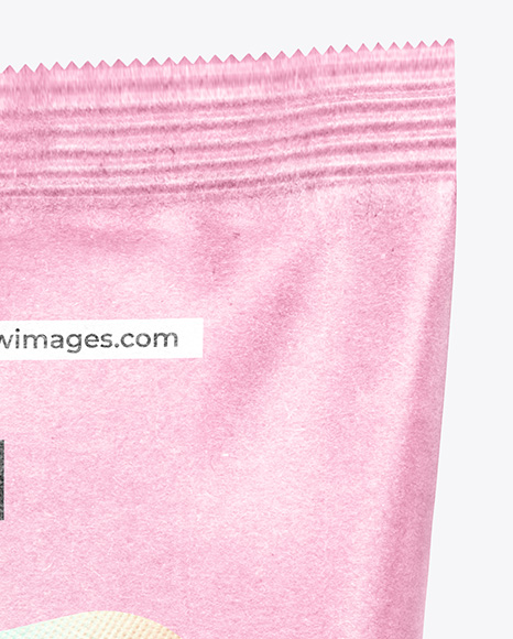 Kraft Paper Snack Package Mockup