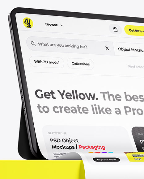 Long Scroll Mockup