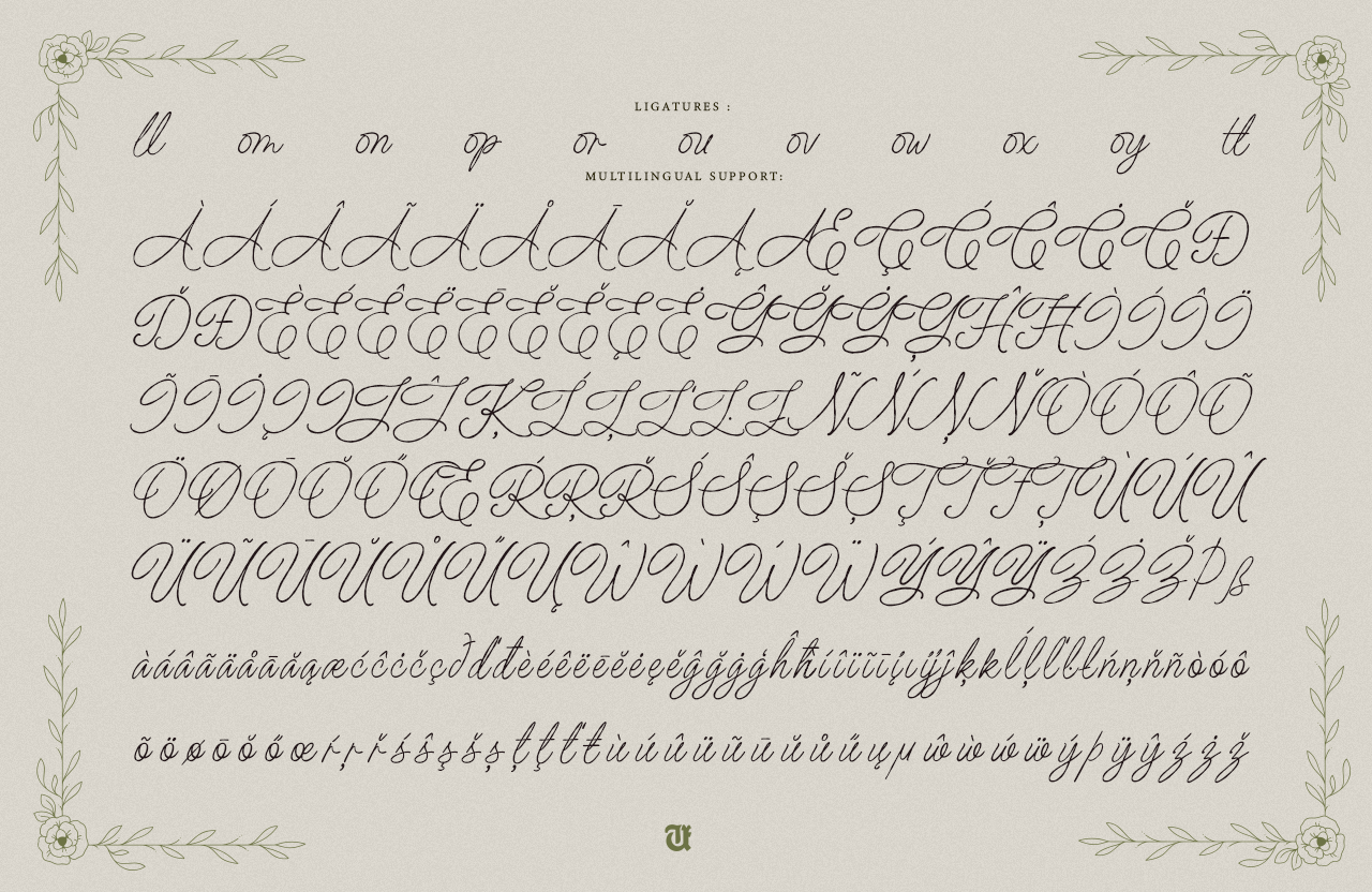 UT Nikahan Script - A Wedding Font