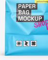 Paper Bag Mockup - Front View