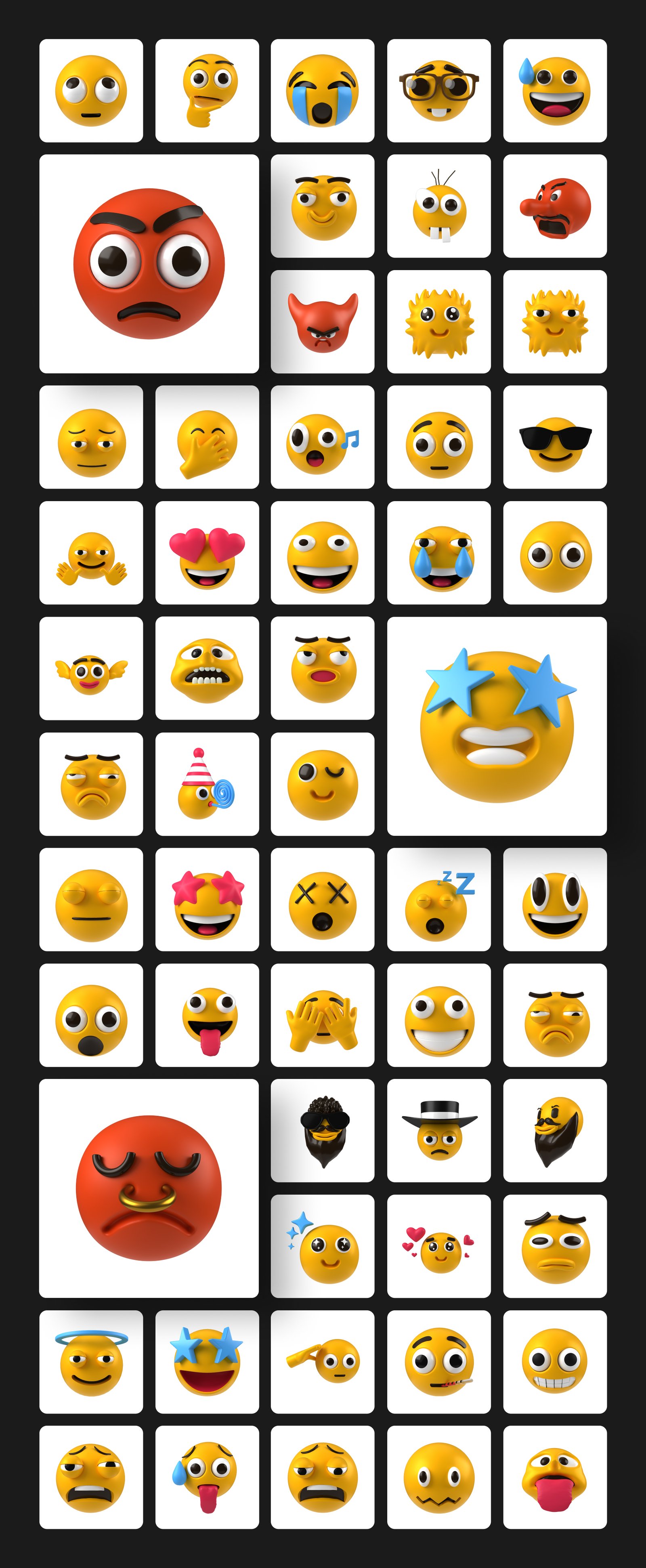 3D Emoji Icons