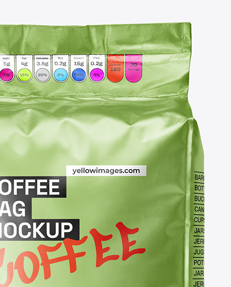 Coffee Bag Mockup