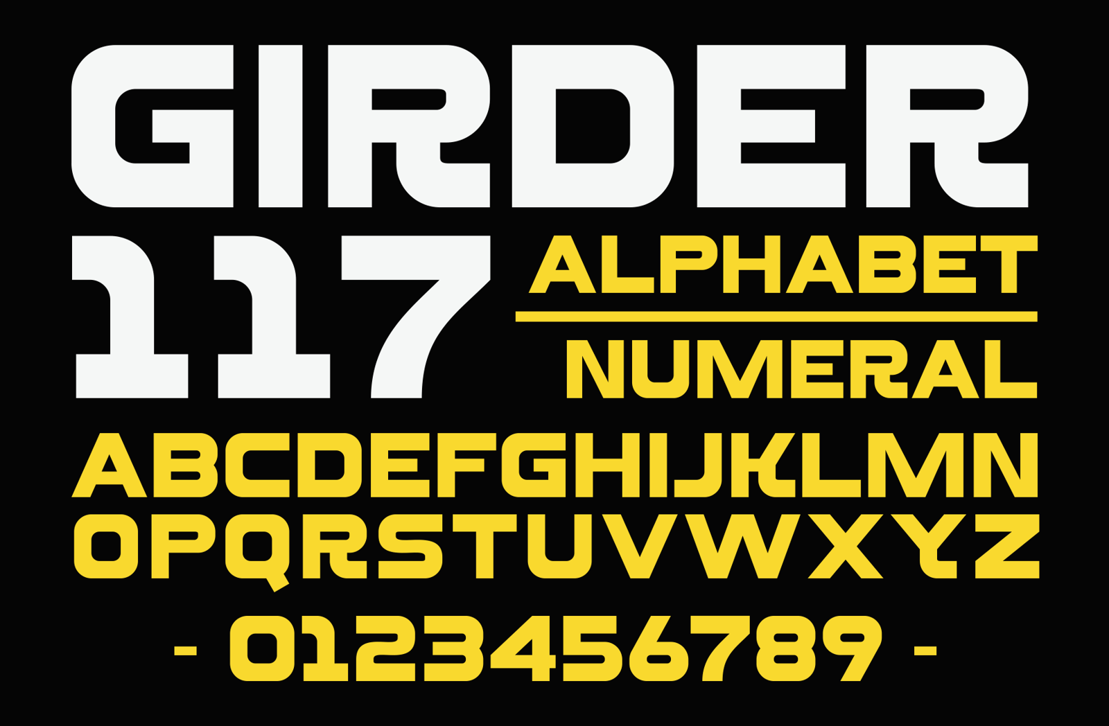 Girder Font