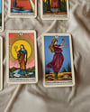 Six Cards on a Table Mockup