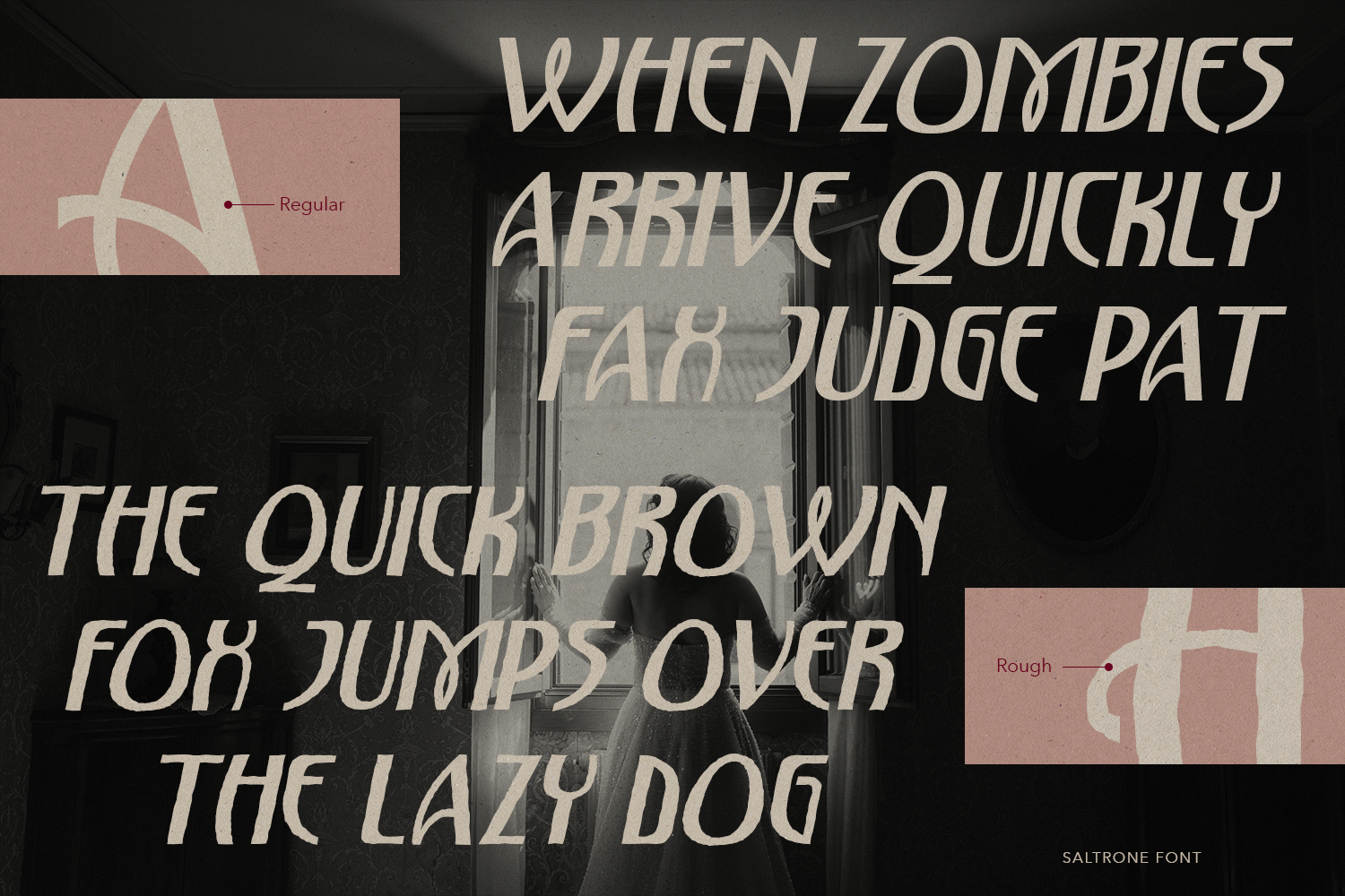 Saltrone Display Font