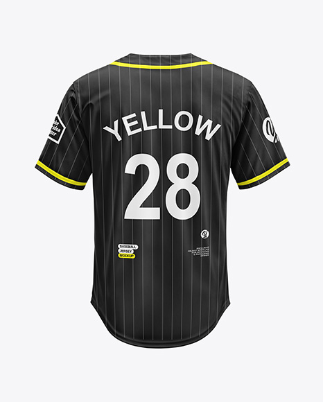 Baseball Jersey Mockup